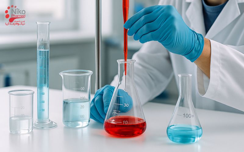کالیبراسیون انواع ظروف حجمی