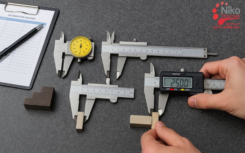 کالیبراسیون کولیس چگونه انجام می شود؟