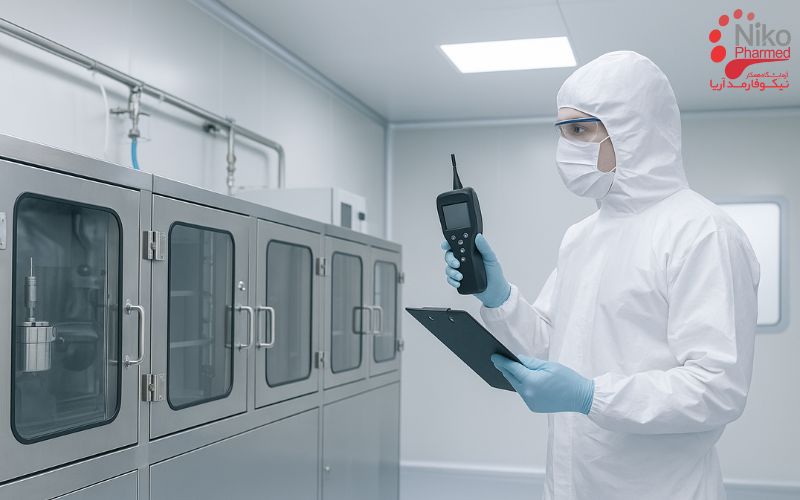 گواهی ولیدیشن اتاق تمیز