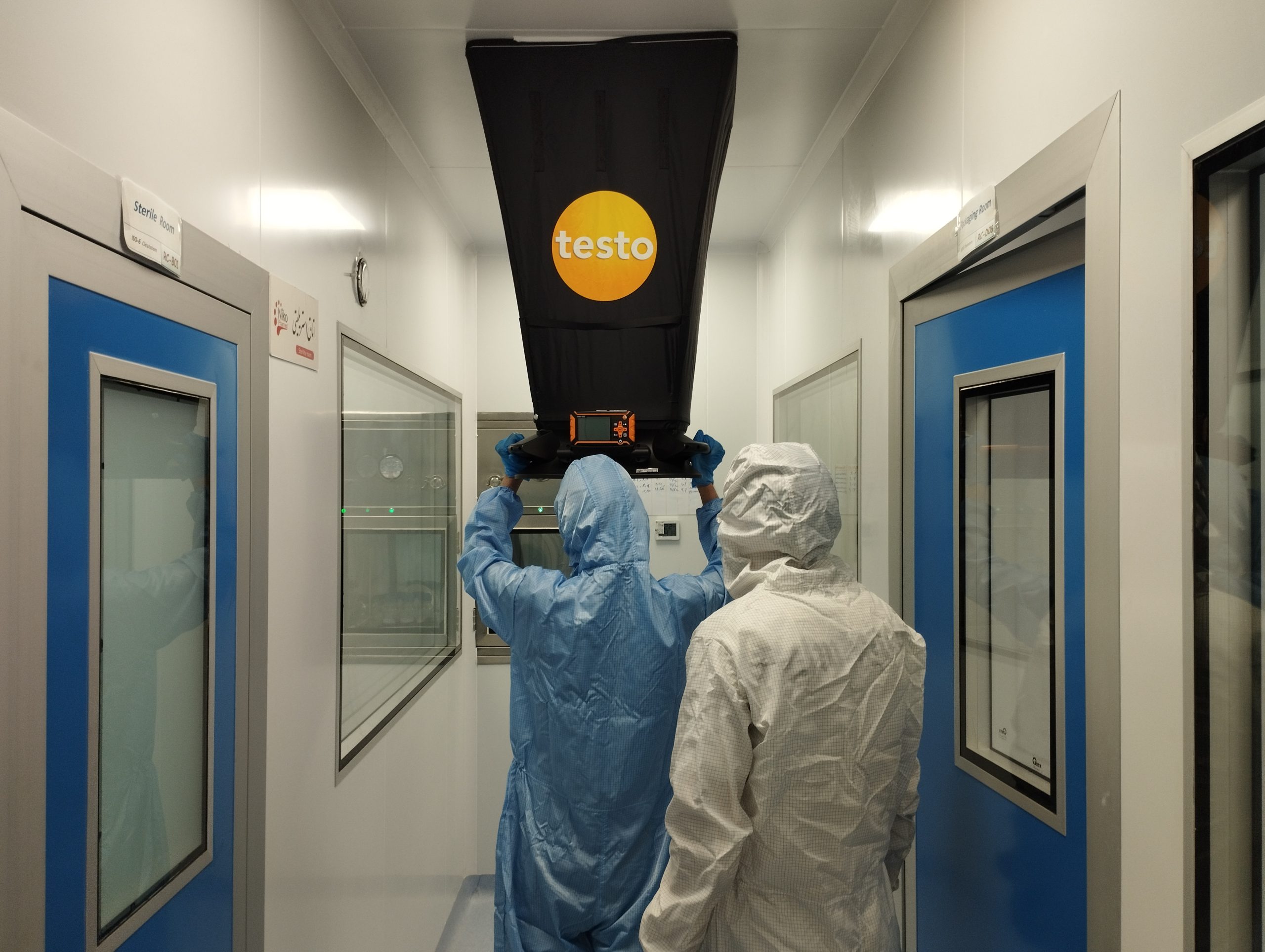 پایش اتاق تمیز - صحه گذاری کلین روم